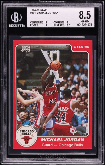 1984 Star Michael Jordan XRC 101