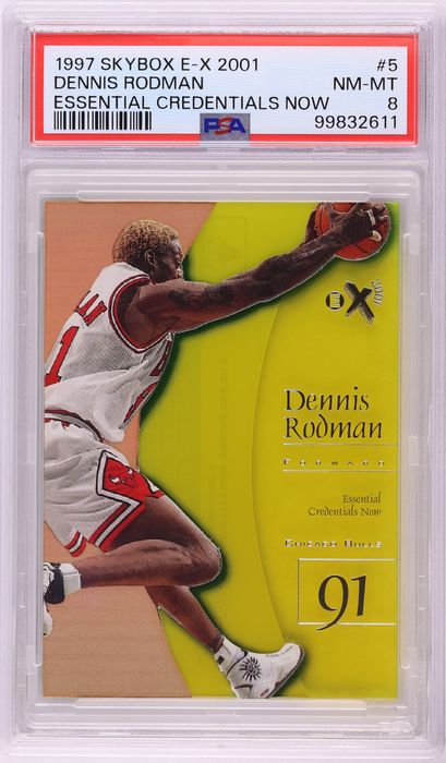 1997 Skybox E-X2001 Dennis Rodman Essential Credentials Now 5