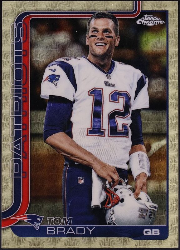 2025 Topps Chrome Variation Superfractor Tom Brady 1/1 #401 CGC AUTH