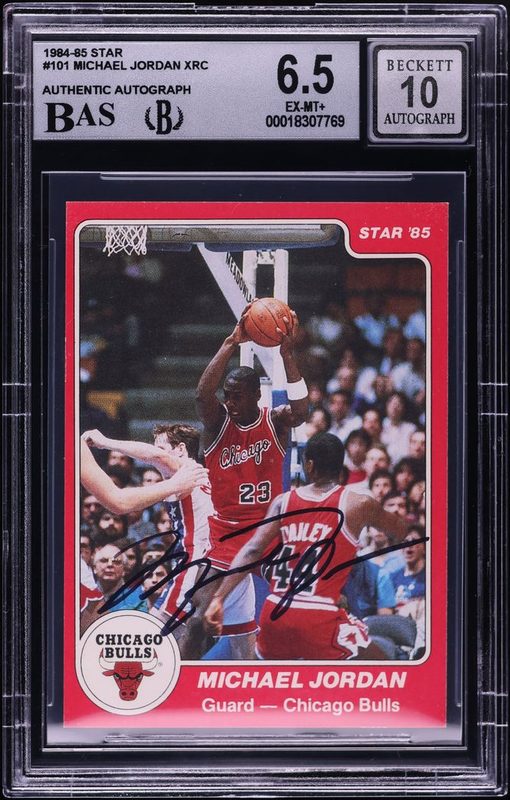 1984 Star Michael Jordan XRC 101
