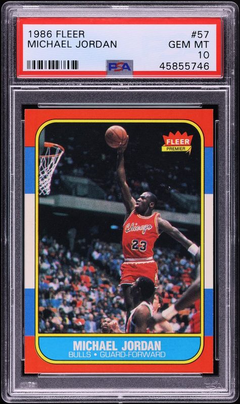 1986 Fleer Michael Jordan 57
